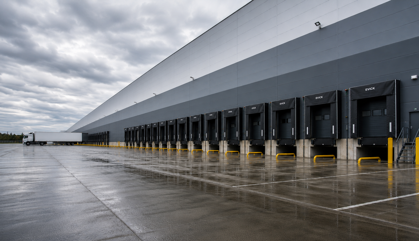 EVICK industrial door and loading bay projects
