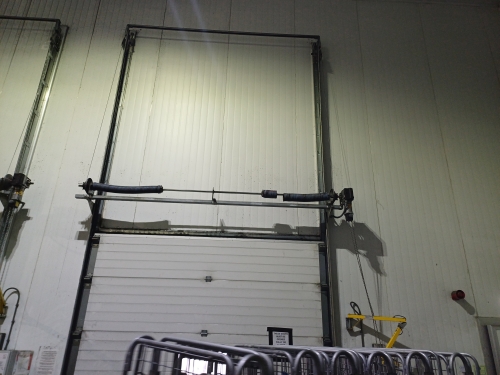 Sectional Door Spring Repair before repair